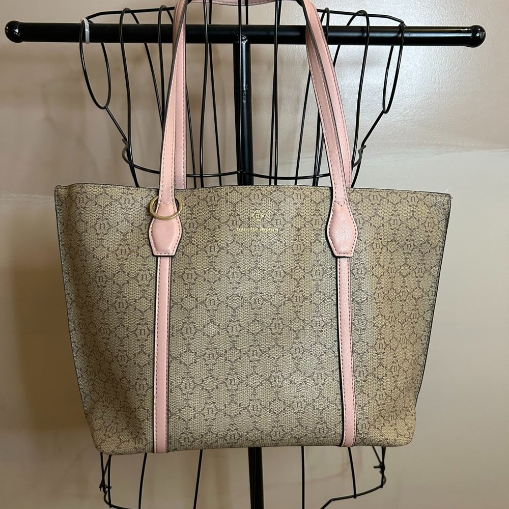 PINK/ TAN TOTE